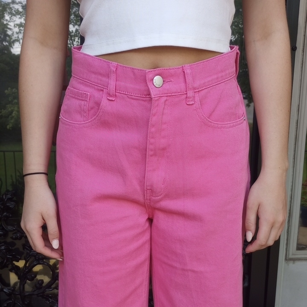 Pink Women's Jeans - Picture 2 of 4
